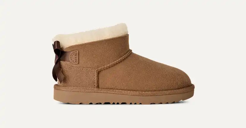 Enfants Botte Ultra Mini Bailey Bow - CHESTNUT