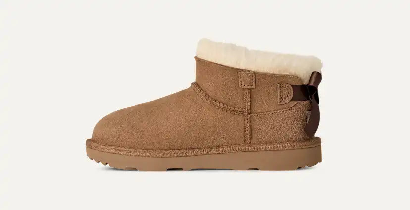 Enfants Botte Ultra Mini Bailey Bow - CHESTNUT