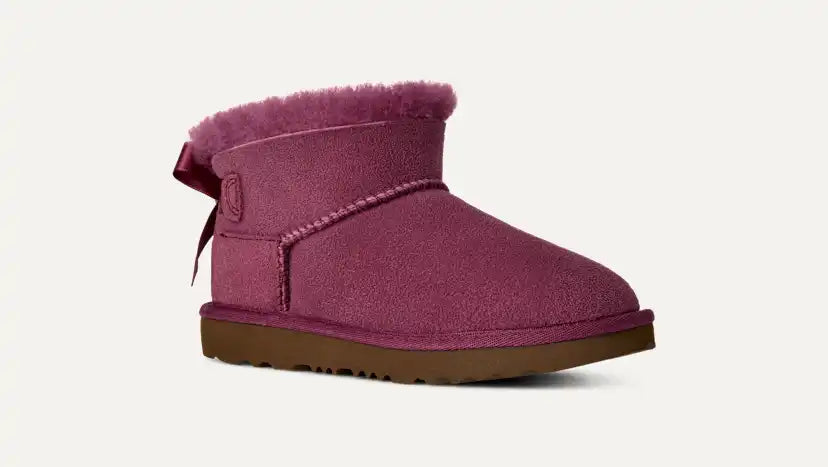 Enfants Botte Ultra Mini Bailey Bow - DARK WINTERBERRY