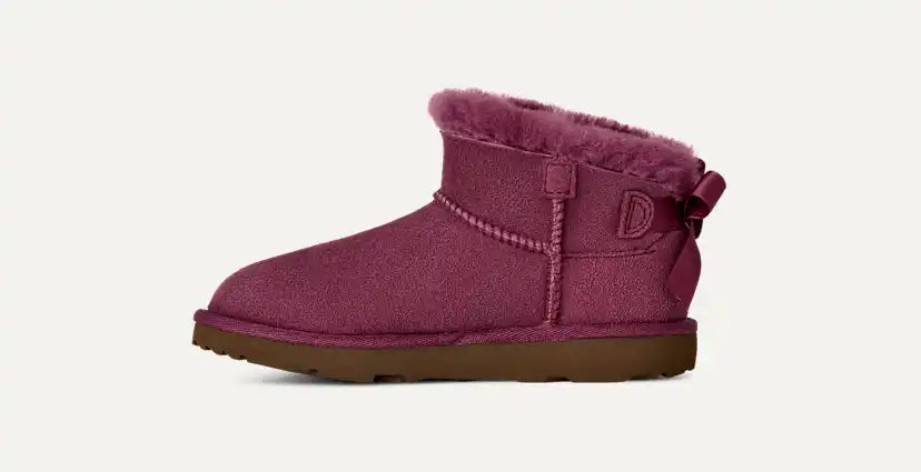Enfants Botte Ultra Mini Bailey Bow - DARK WINTERBERRY