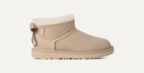 Enfants Botte Ultra Mini Bailey Bow - SAND