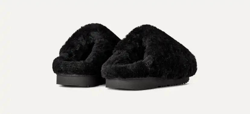 Enfants Classic Fluffed à enfiler - BLACK