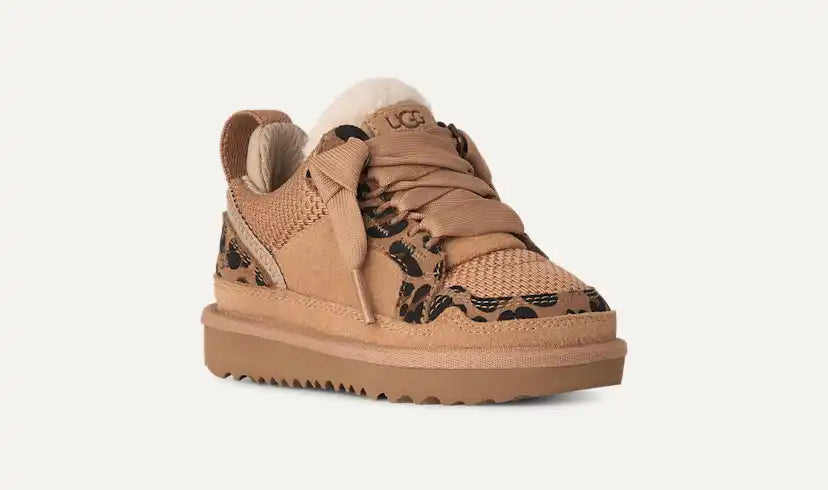 Tout Petit Lowmel Spotted Trainer - TAN
