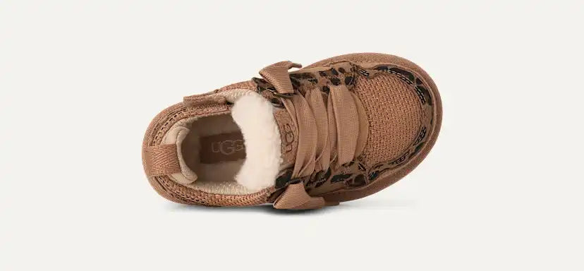 Tout Petit Lowmel Spotted Trainer - TAN