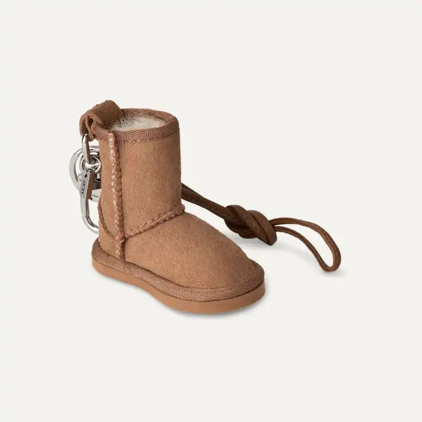 Femme Breloque de botte Classic - CHESTNUT